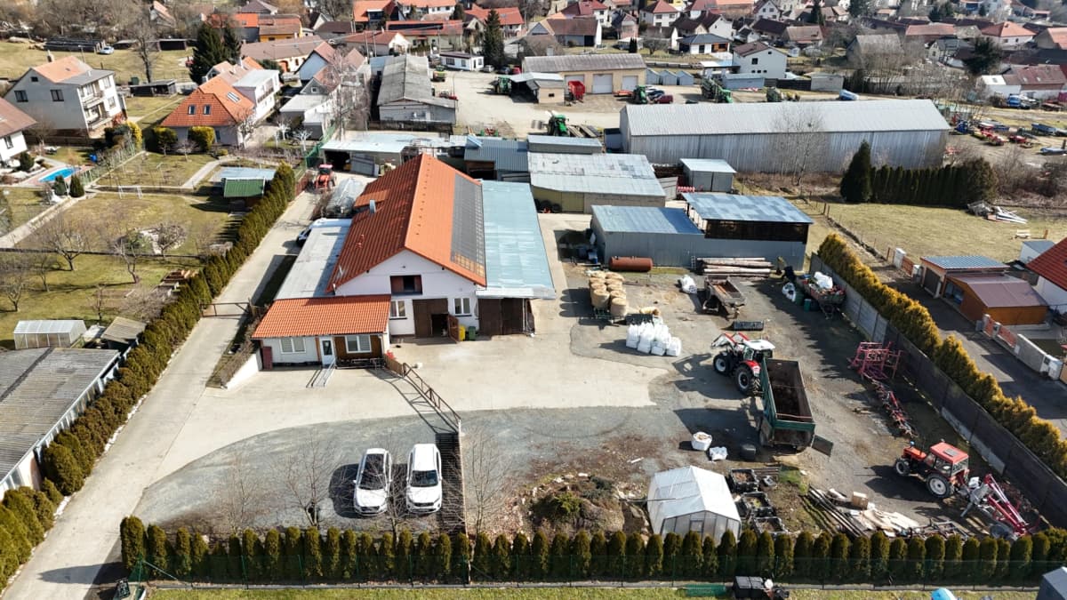 Zemědělský areál v Trhovém Štěpánově